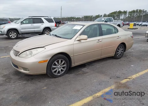 2003 Lexus Es 300 из США, поврежденный, VIN JTHBF30G330132193